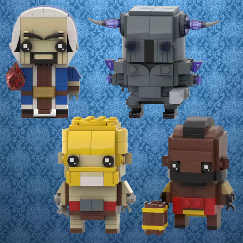 Clash Bricks Figures – Collect & Build